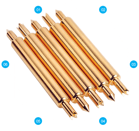 華榮華雙頭探針、高頻測(cè)試彈簧探針、pogopin探針、層層嚴(yán)格質(zhì)檢，保證產(chǎn)品零缺陷